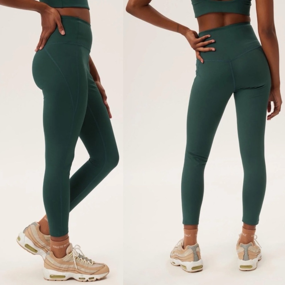 Girlfriend Collective Compressive High Waisted Legging Moss